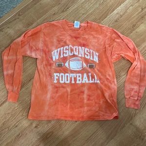 Hand Dyed Wisconsin Badger Shirt